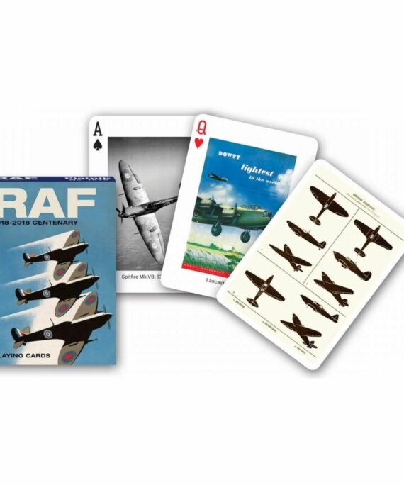 Pokerové hrací karty Britské královské letectvo.