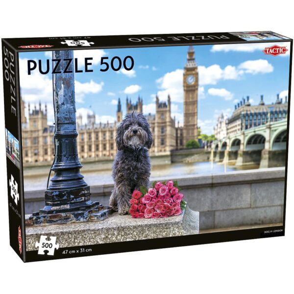 Puzzle s 500 dílky Pes v Londýně.