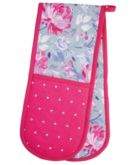 Dvojitá kuchyňská chňapka s květy od KitchenCraft.