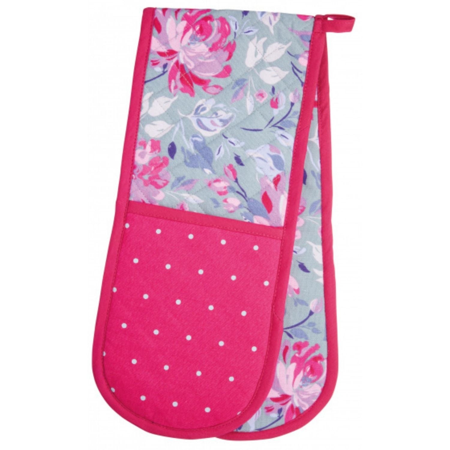 Dvojitá kuchyňská chňapka s květy od KitchenCraft.