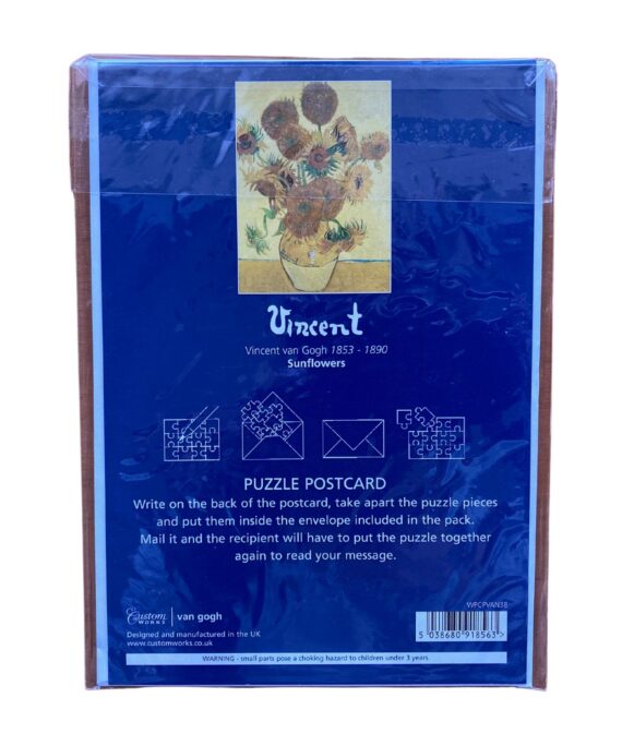 Puzzle pohlednice Slunečnice